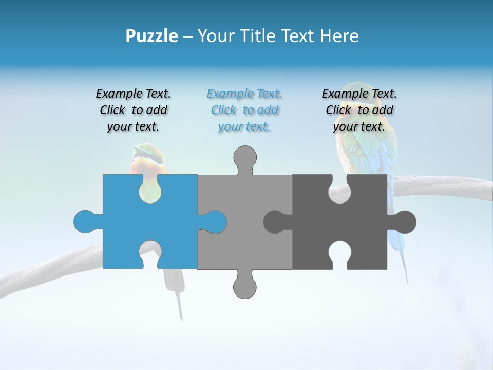 Head Green Branch PowerPoint Template