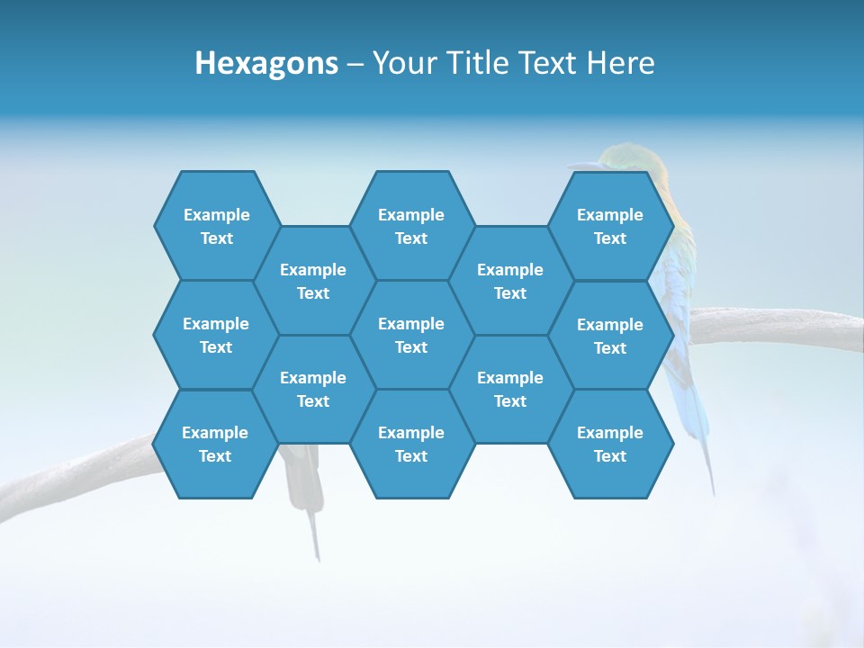 Head Green Branch PowerPoint Template