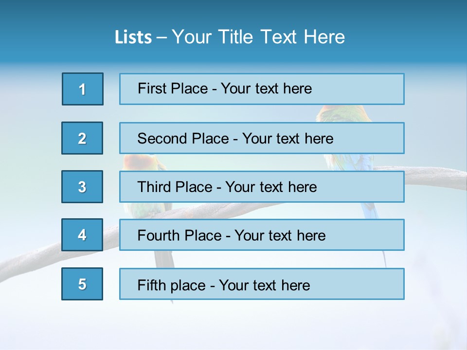 Head Green Branch PowerPoint Template