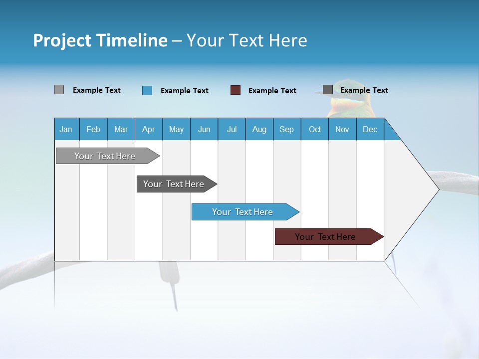 Head Green Branch PowerPoint Template