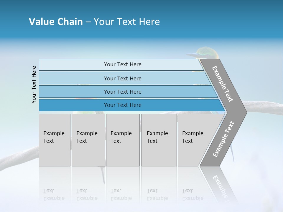 Head Green Branch PowerPoint Template
