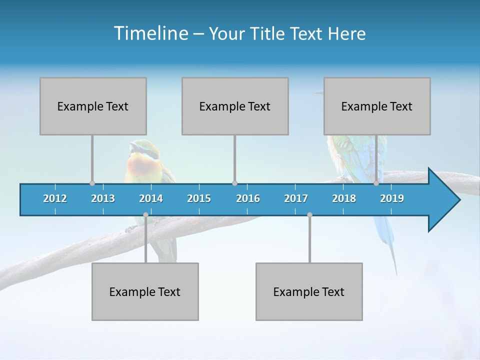 Head Green Branch PowerPoint Template