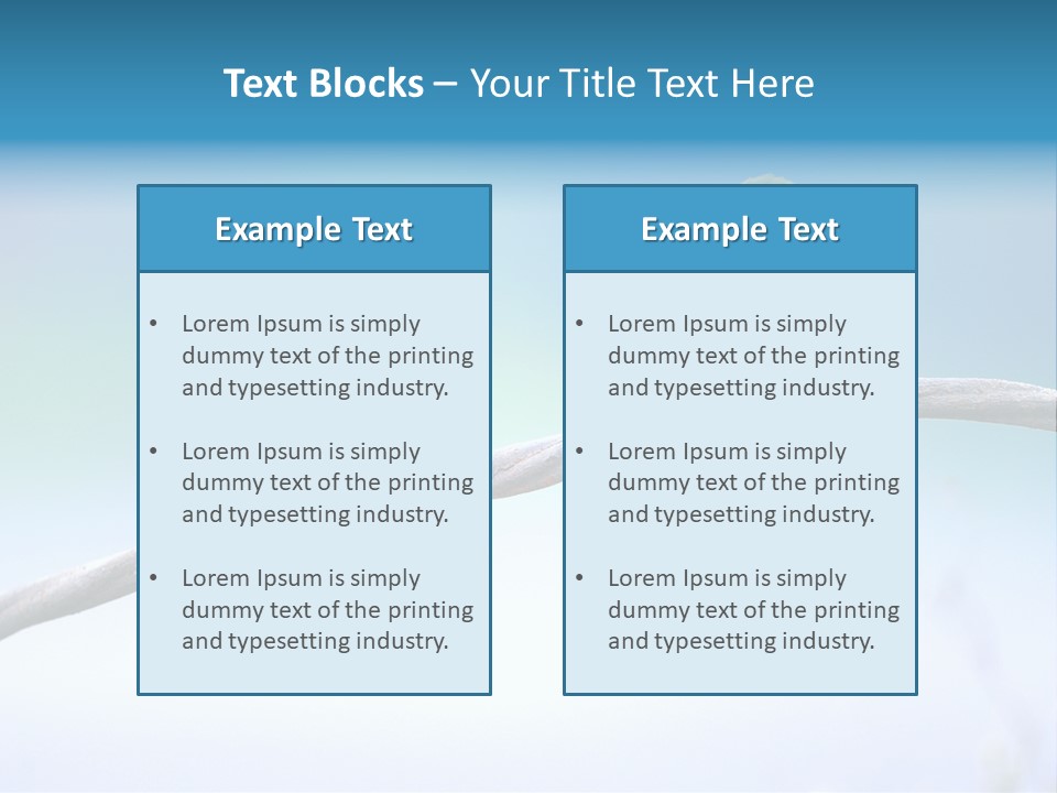 Head Green Branch PowerPoint Template