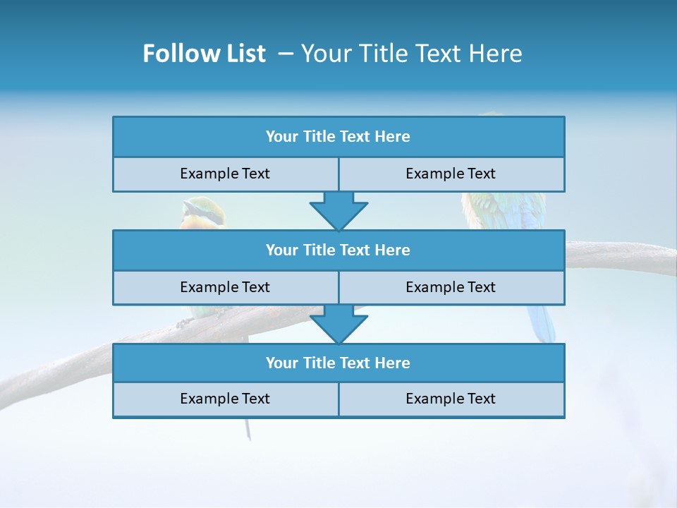 Head Green Branch PowerPoint Template