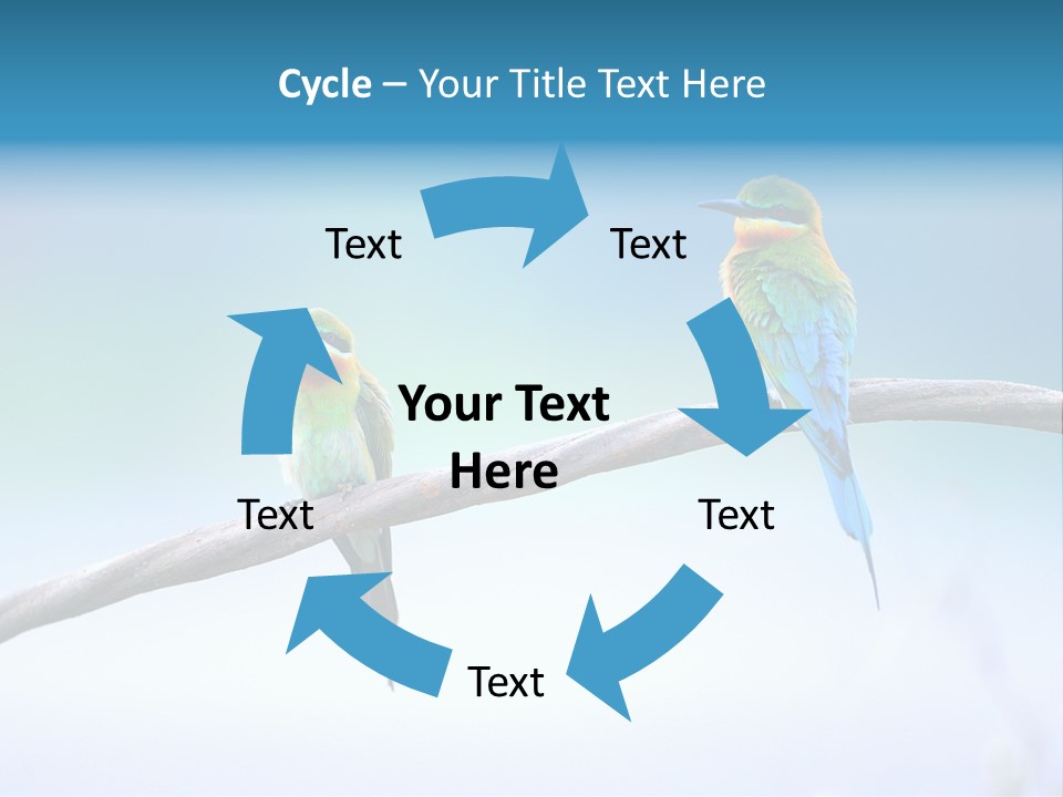 Head Green Branch PowerPoint Template