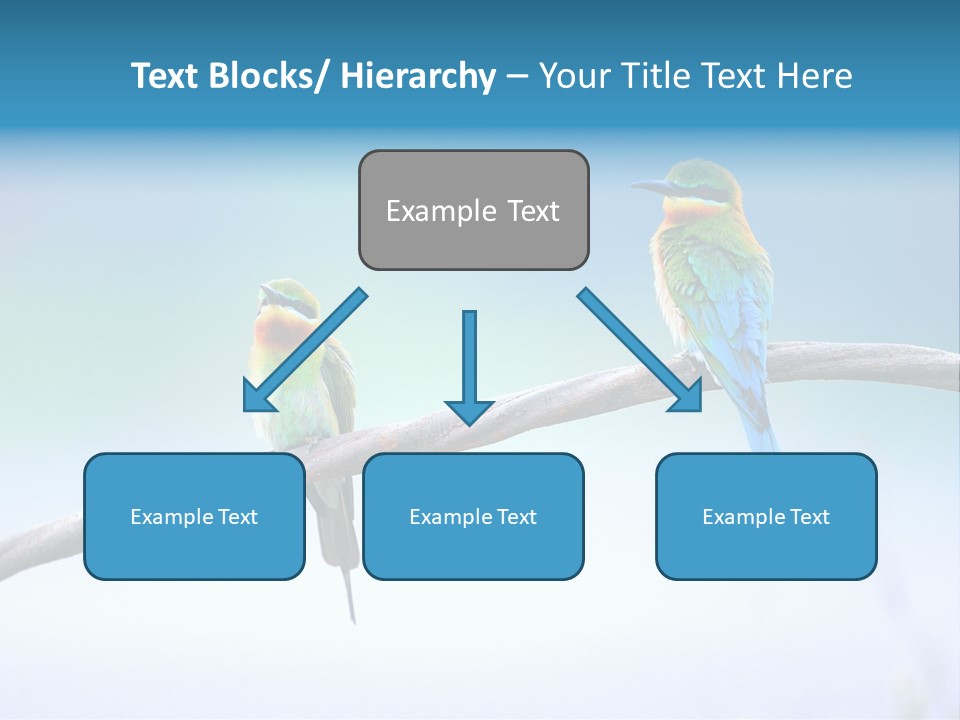 Head Green Branch PowerPoint Template