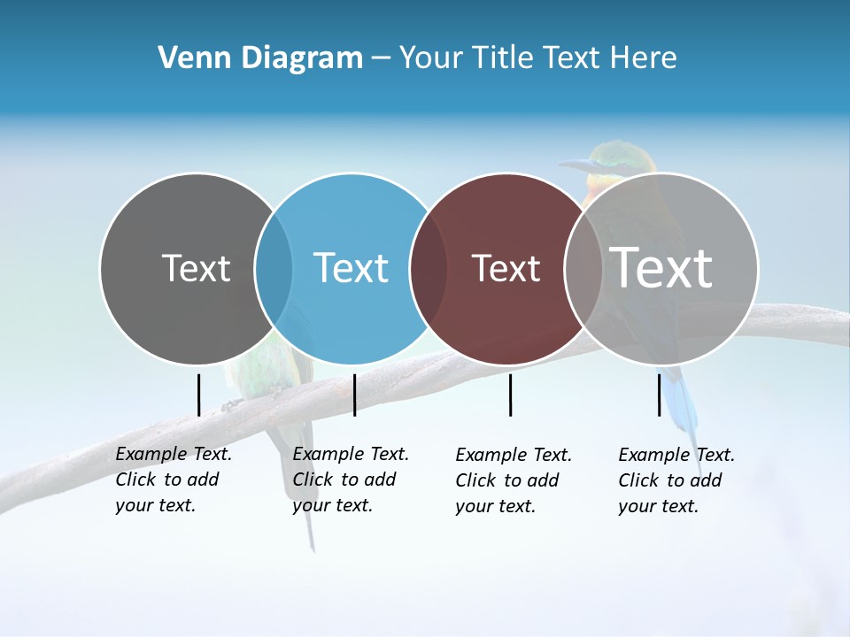 Head Green Branch PowerPoint Template