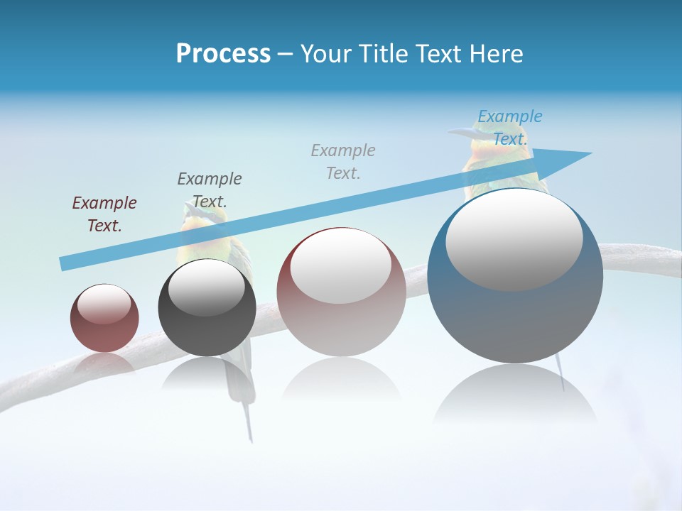 Head Green Branch PowerPoint Template