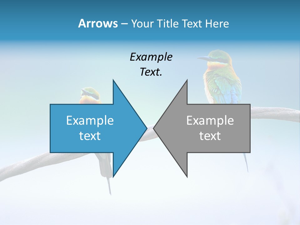 Head Green Branch PowerPoint Template