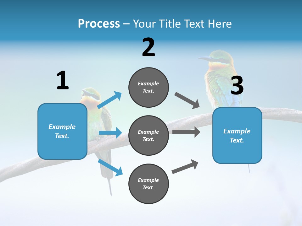 Head Green Branch PowerPoint Template
