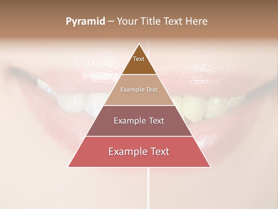 Beautiful Girl White PowerPoint Template