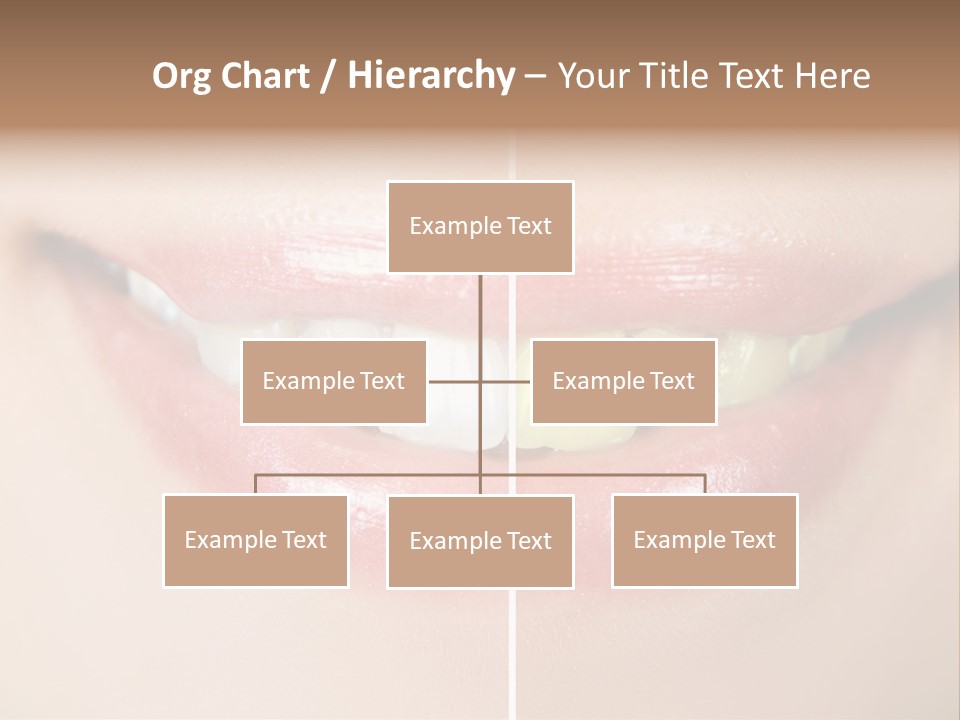 Beautiful Girl White PowerPoint Template