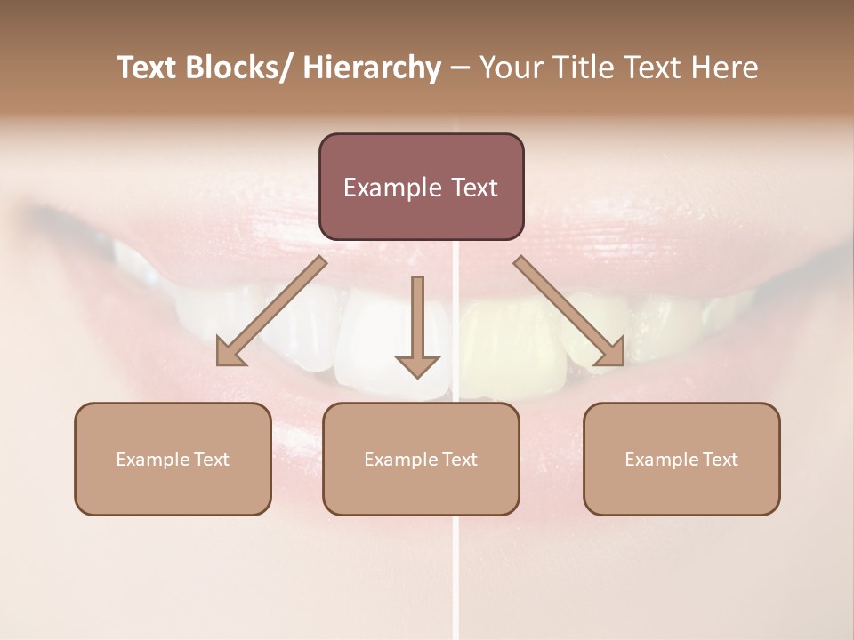 Beautiful Girl White PowerPoint Template