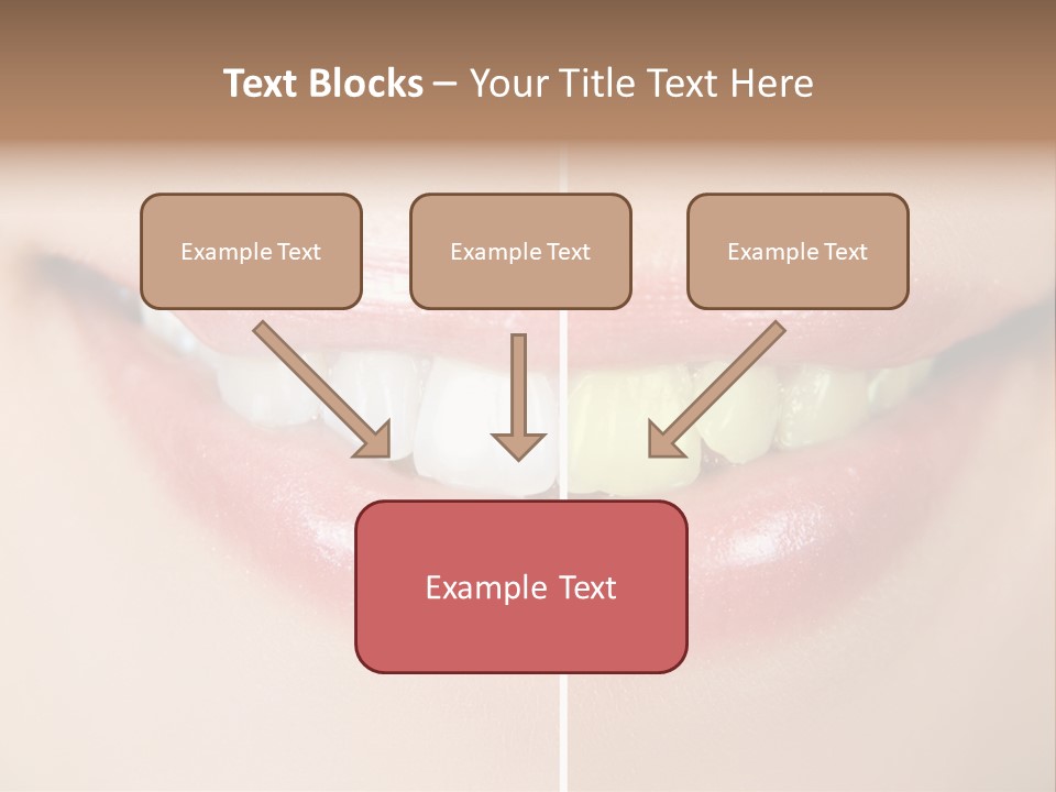 Beautiful Girl White PowerPoint Template