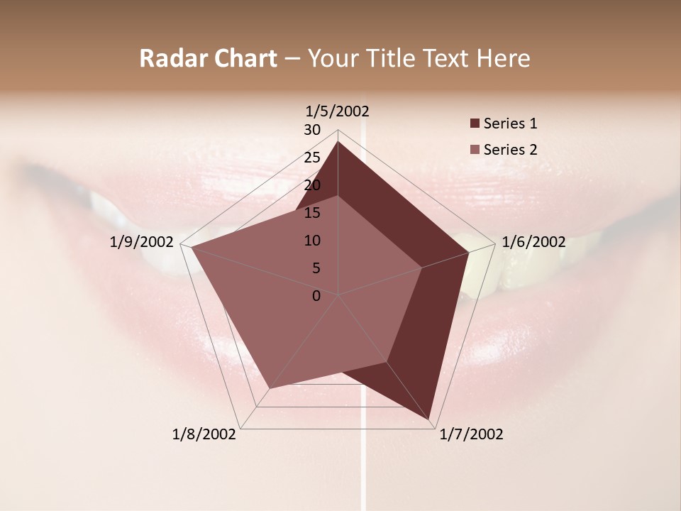 Beautiful Girl White PowerPoint Template