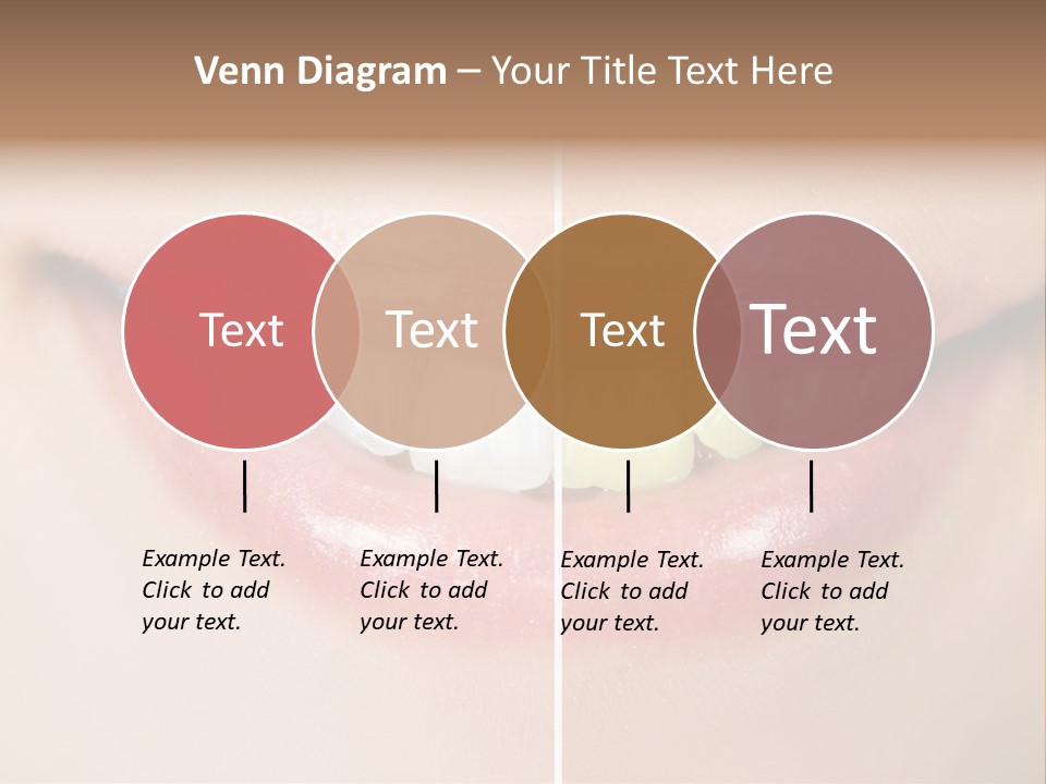 Beautiful Girl White PowerPoint Template