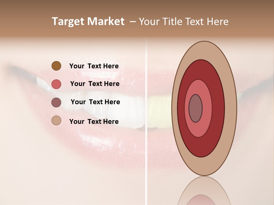 Beautiful Girl White PowerPoint Template