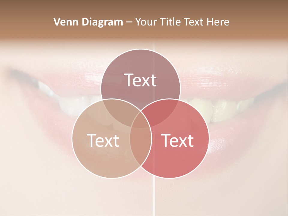 Beautiful Girl White PowerPoint Template