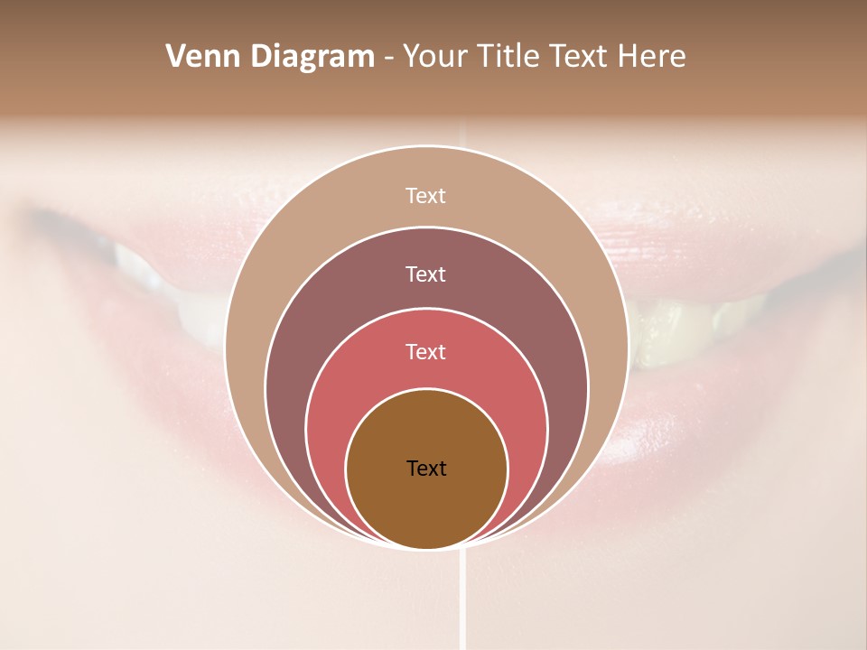 Beautiful Girl White PowerPoint Template