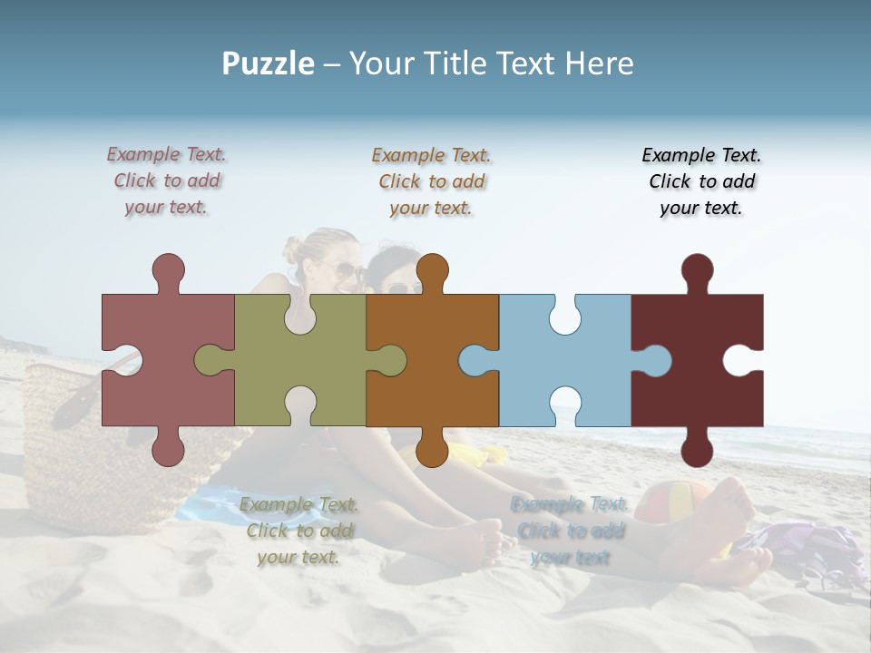 Relaxation Youth Culure Girls PowerPoint Template