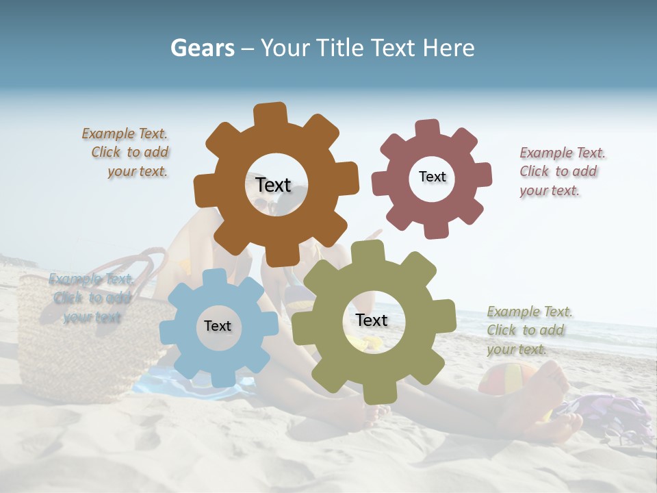 Relaxation Youth Culure Girls PowerPoint Template