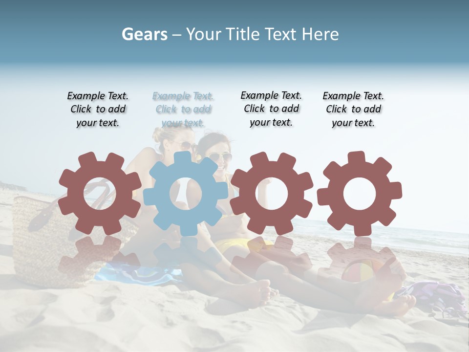 Relaxation Youth Culure Girls PowerPoint Template