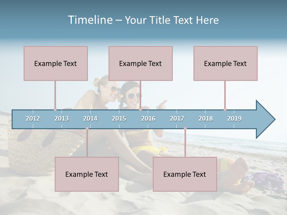 Relaxation Youth Culure Girls PowerPoint Template