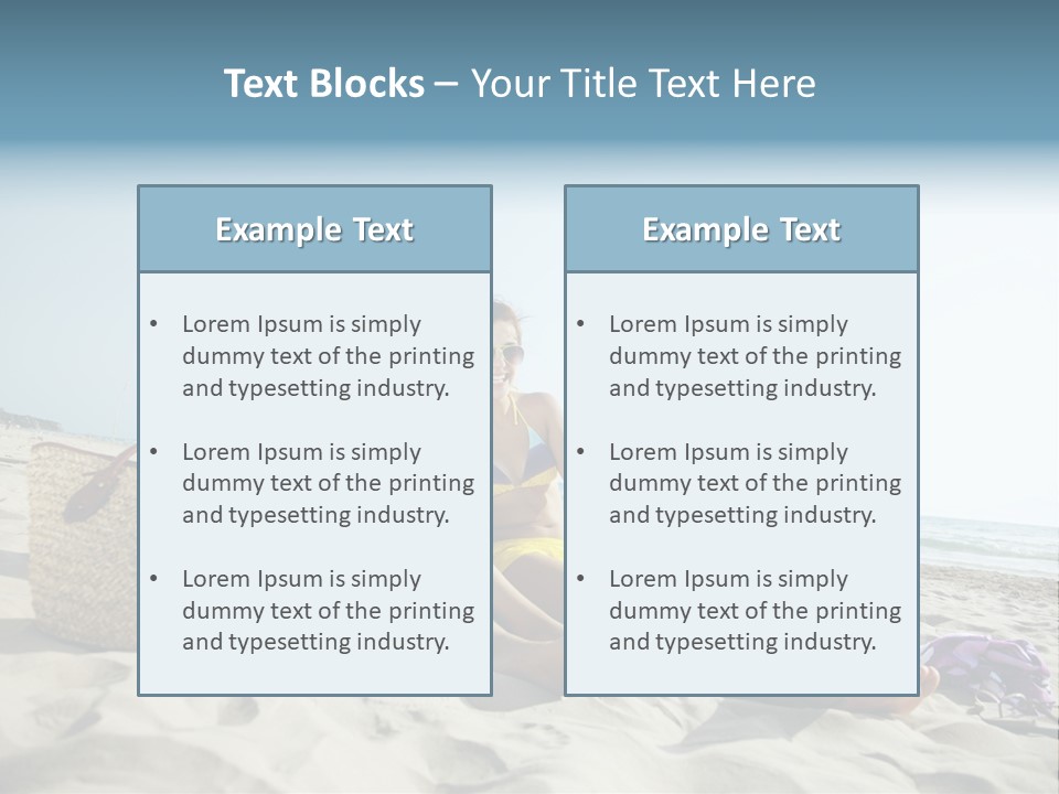 Relaxation Youth Culure Girls PowerPoint Template