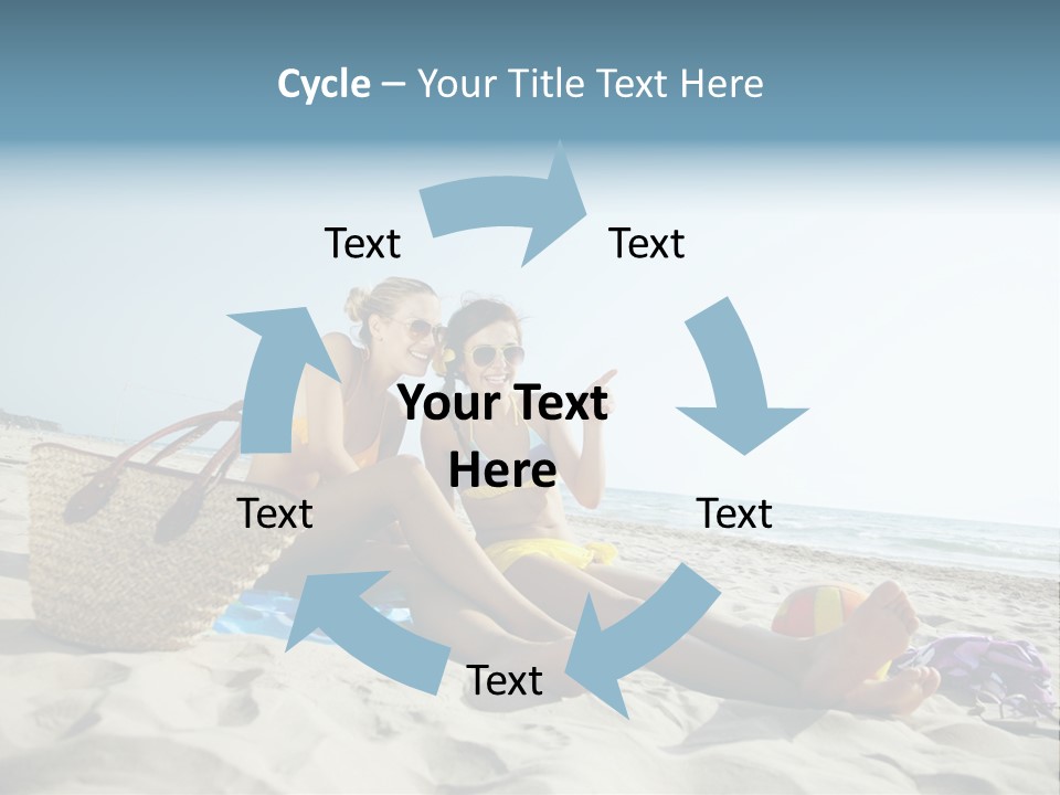 Relaxation Youth Culure Girls PowerPoint Template