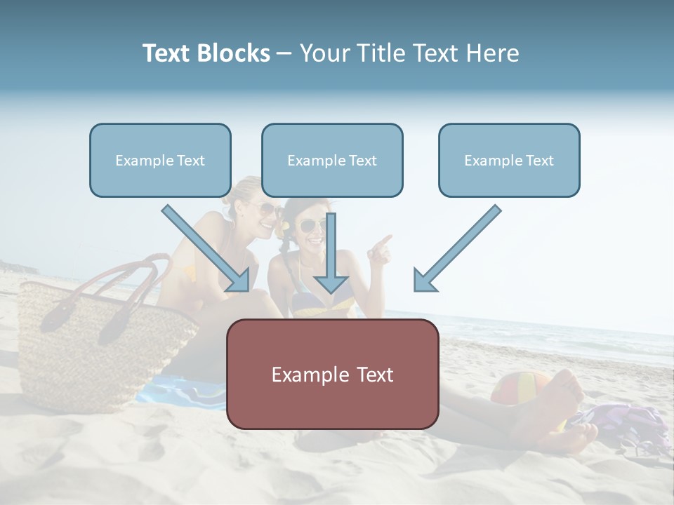 Relaxation Youth Culure Girls PowerPoint Template