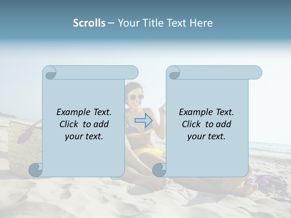 Relaxation Youth Culure Girls PowerPoint Template