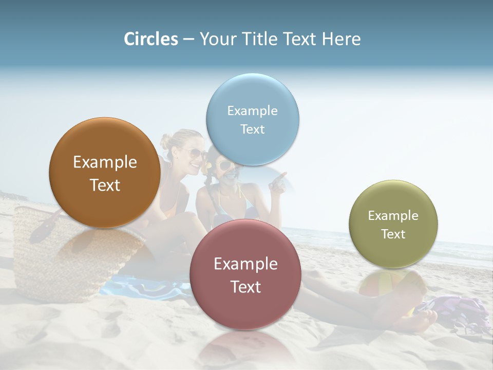 Relaxation Youth Culure Girls PowerPoint Template