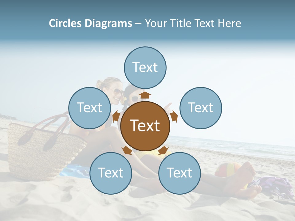 Relaxation Youth Culure Girls PowerPoint Template