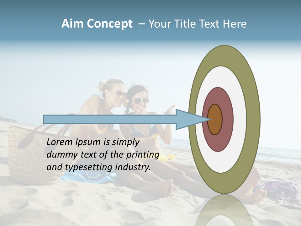 Relaxation Youth Culure Girls PowerPoint Template