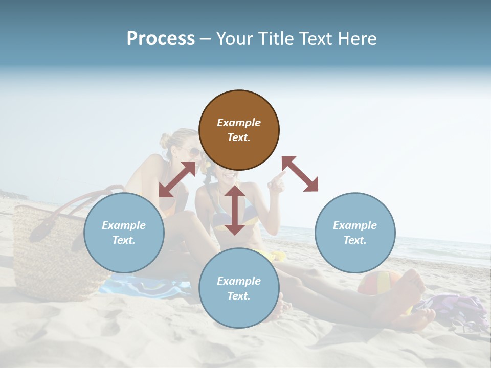 Relaxation Youth Culure Girls PowerPoint Template