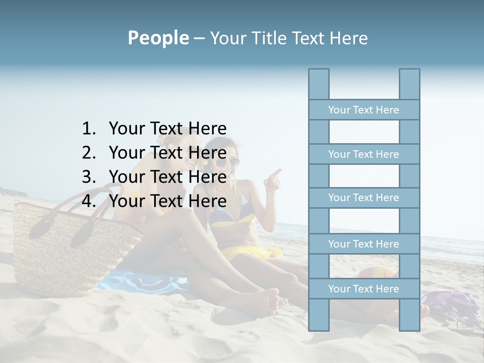 Relaxation Youth Culure Girls PowerPoint Template