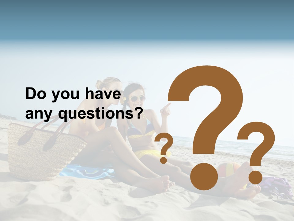 Relaxation Youth Culure Girls PowerPoint Template