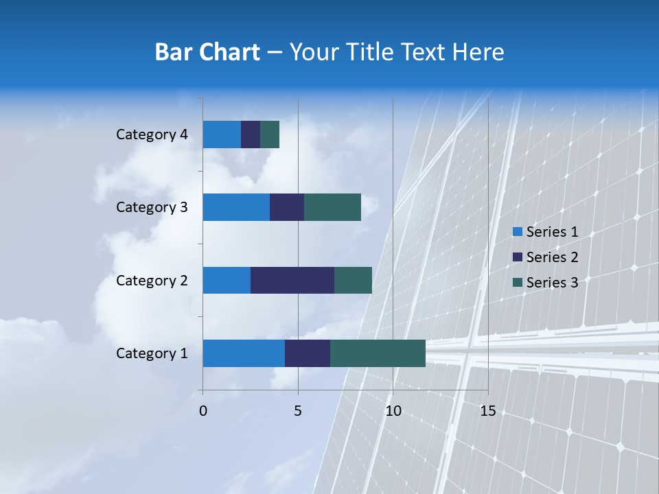 Modern Symbol Blue PowerPoint Template