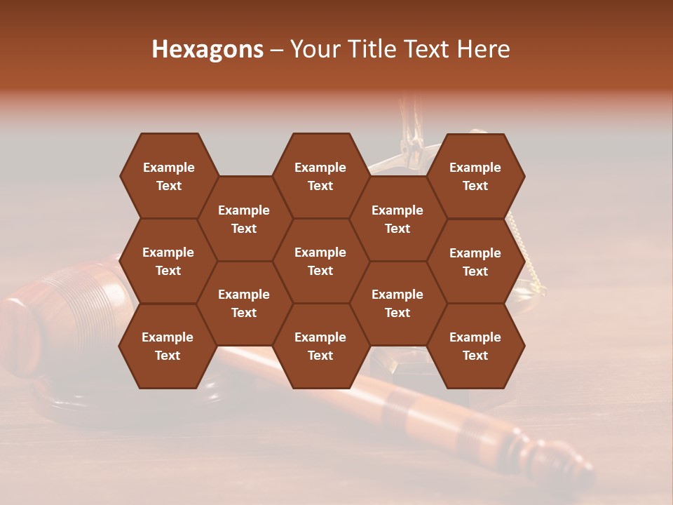 Legal System Symbol Equal PowerPoint Template
