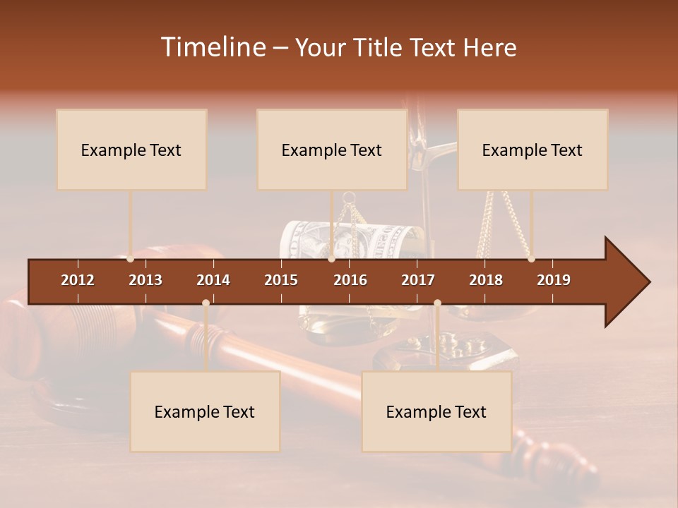 Legal System Symbol Equal PowerPoint Template