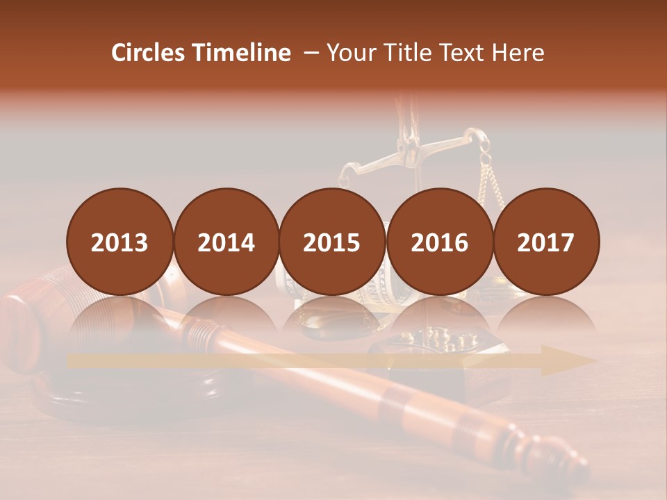 Legal System Symbol Equal PowerPoint Template