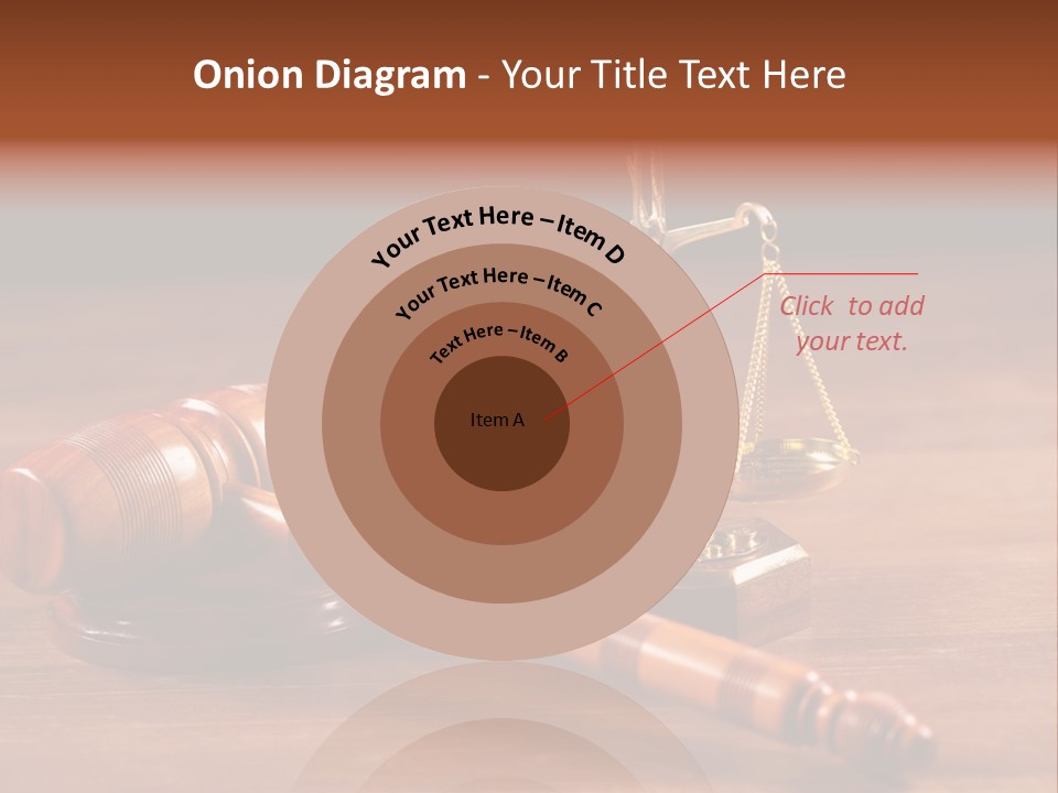 Legal System Symbol Equal PowerPoint Template