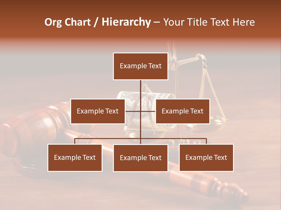 Legal System Symbol Equal PowerPoint Template