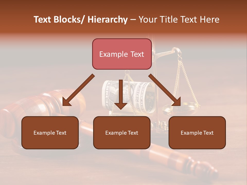 Legal System Symbol Equal PowerPoint Template