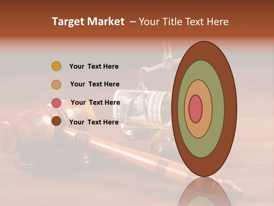 Legal System Symbol Equal PowerPoint Template