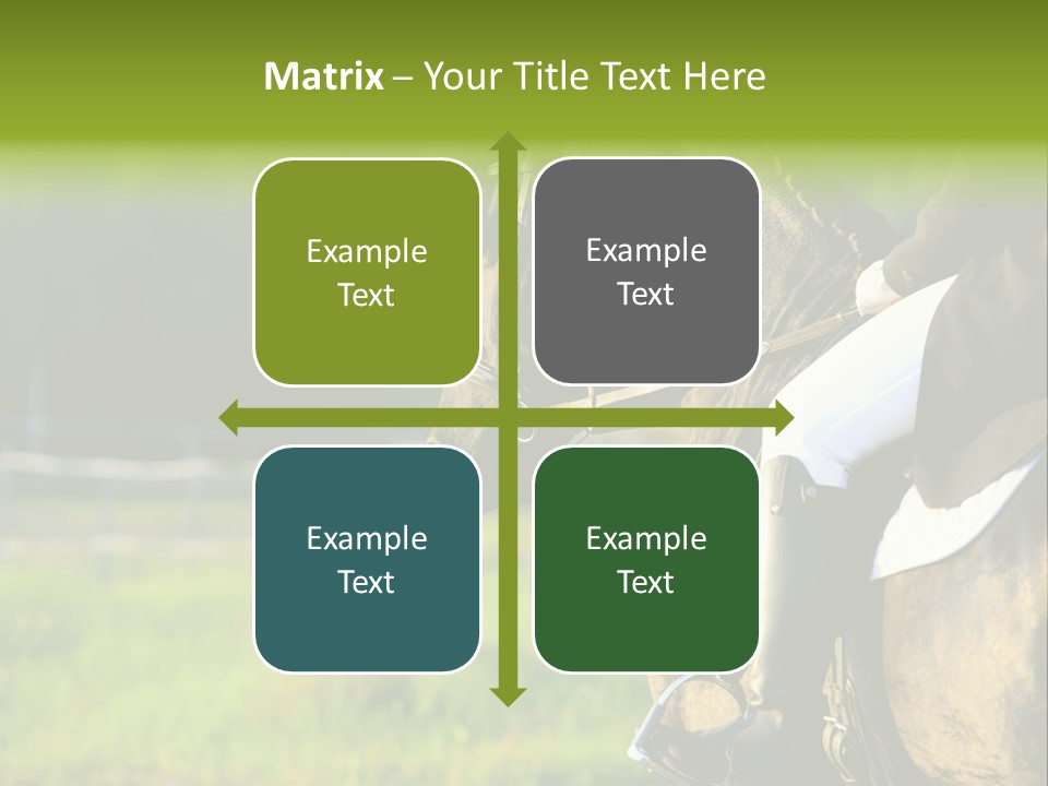 Light Purebred Moving PowerPoint Template