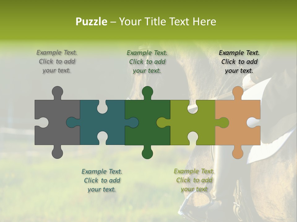 Light Purebred Moving PowerPoint Template