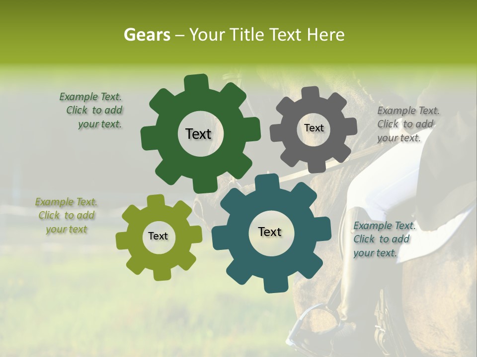 Light Purebred Moving PowerPoint Template