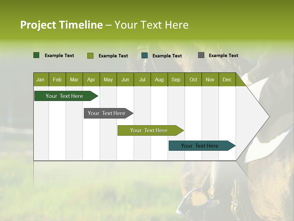 Light Purebred Moving PowerPoint Template