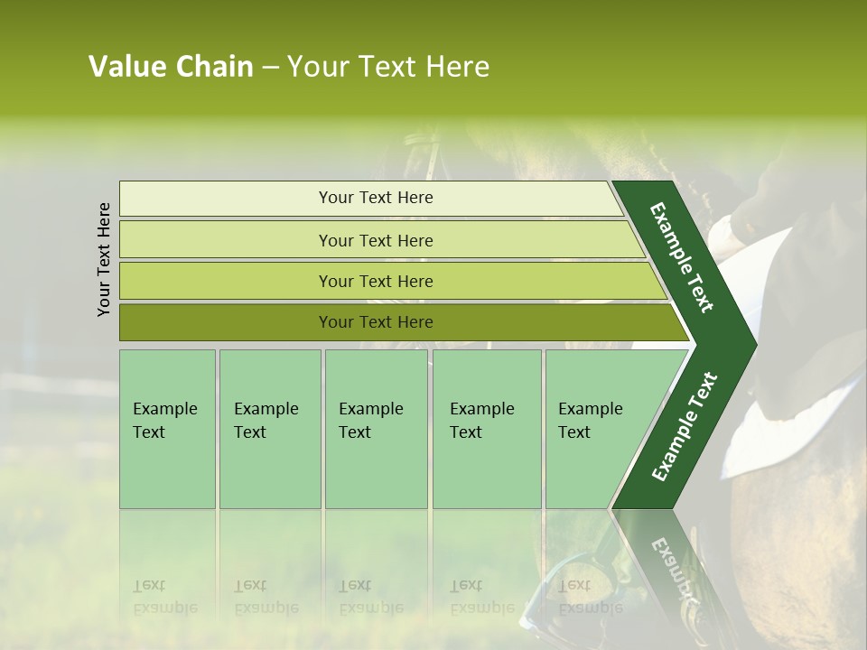 Light Purebred Moving PowerPoint Template